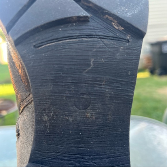 Steve Madden Navaa Dark Grey Calf Lace Up Side Zip Tall Boots - Picture 13 of 15